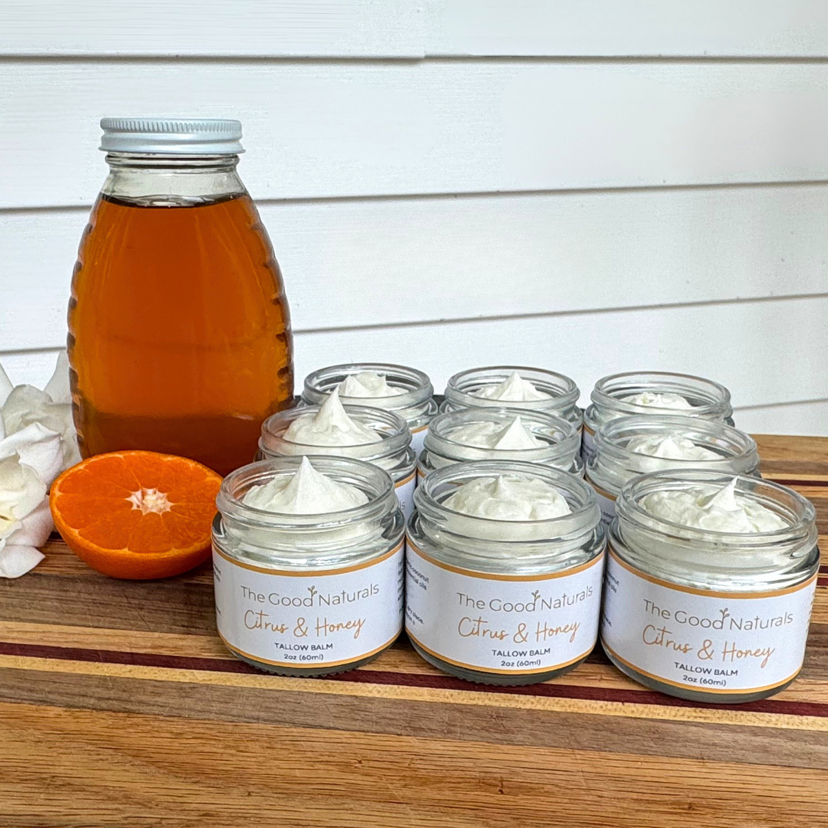 Citrus & Honey Tallow Balm