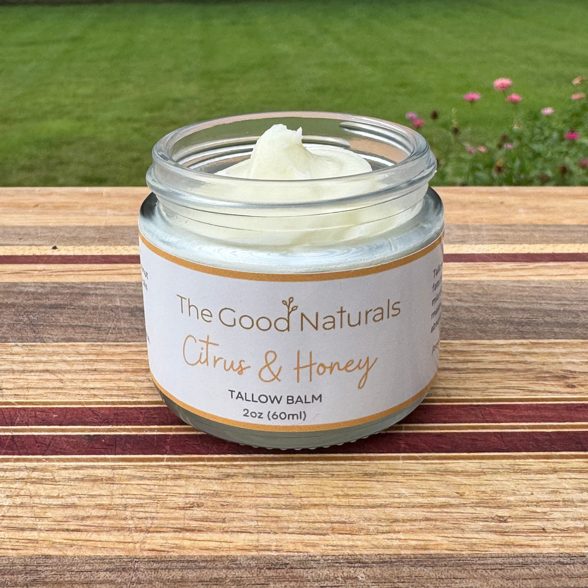 Citrus & Honey Tallow Balm