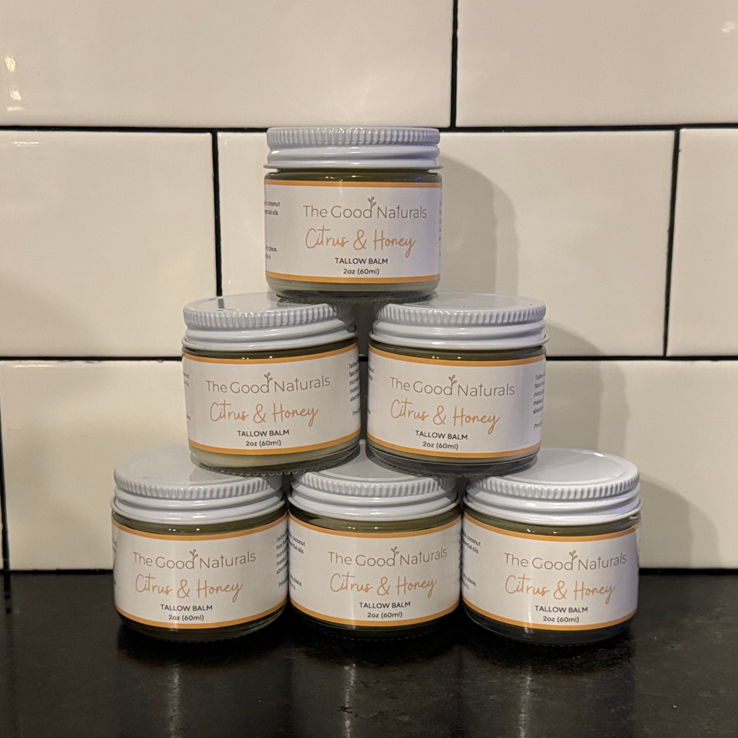 Citrus & Honey Tallow Balm