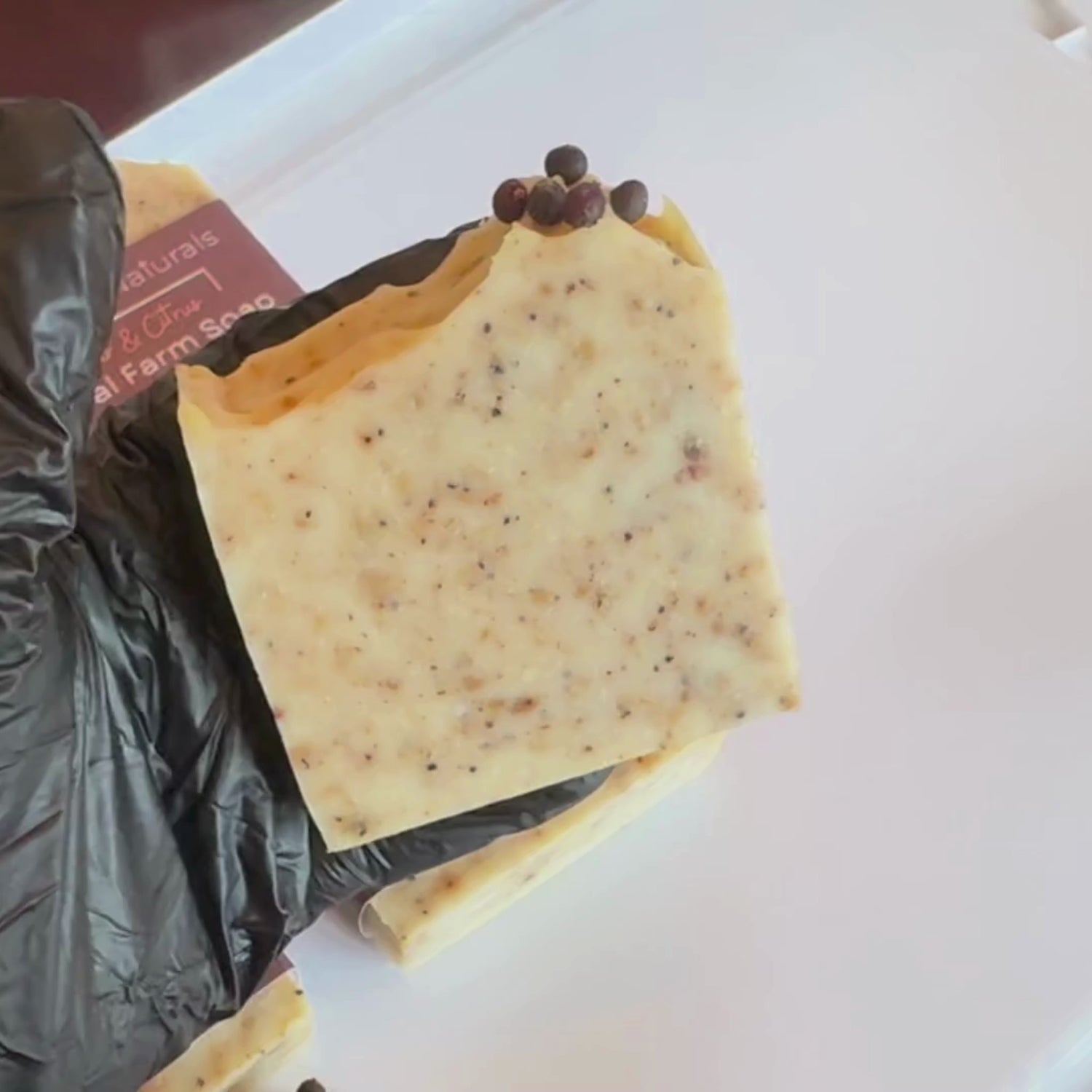 Seasonal Herbal Farm Soap - Cedar & Citrus